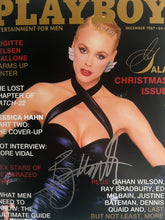 Brigitte Nielsen signed Playboy Magazine photo